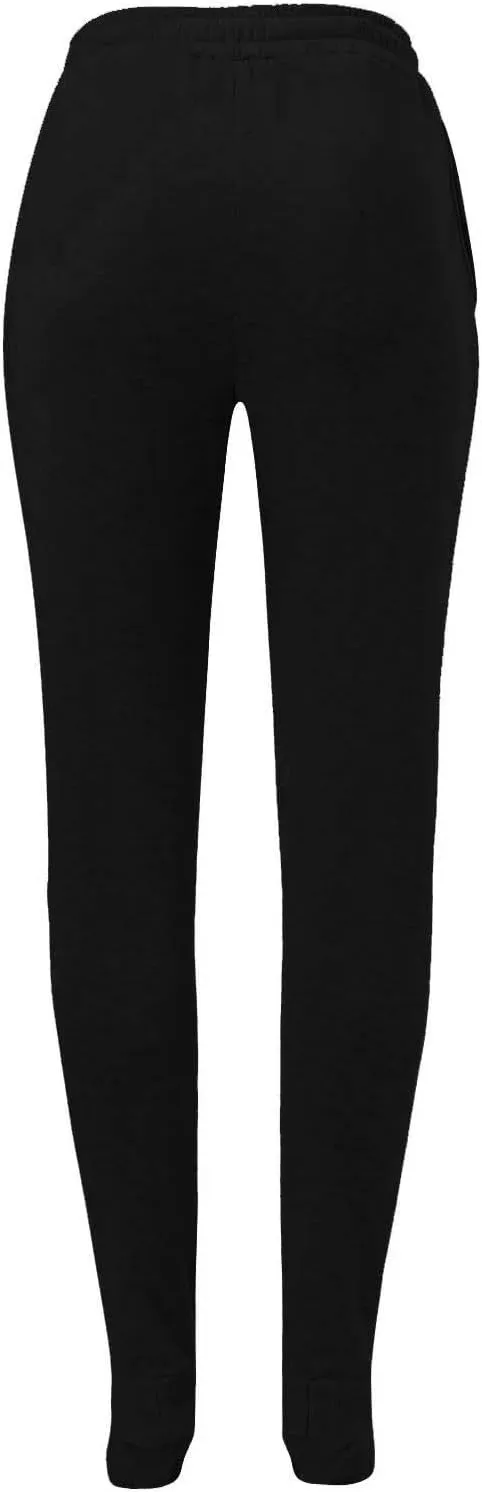 Footed Sweatpants for Women Classic High Waisted Loose Fit Casual Trousers Pockets Drawstring Pajama Pants for Women