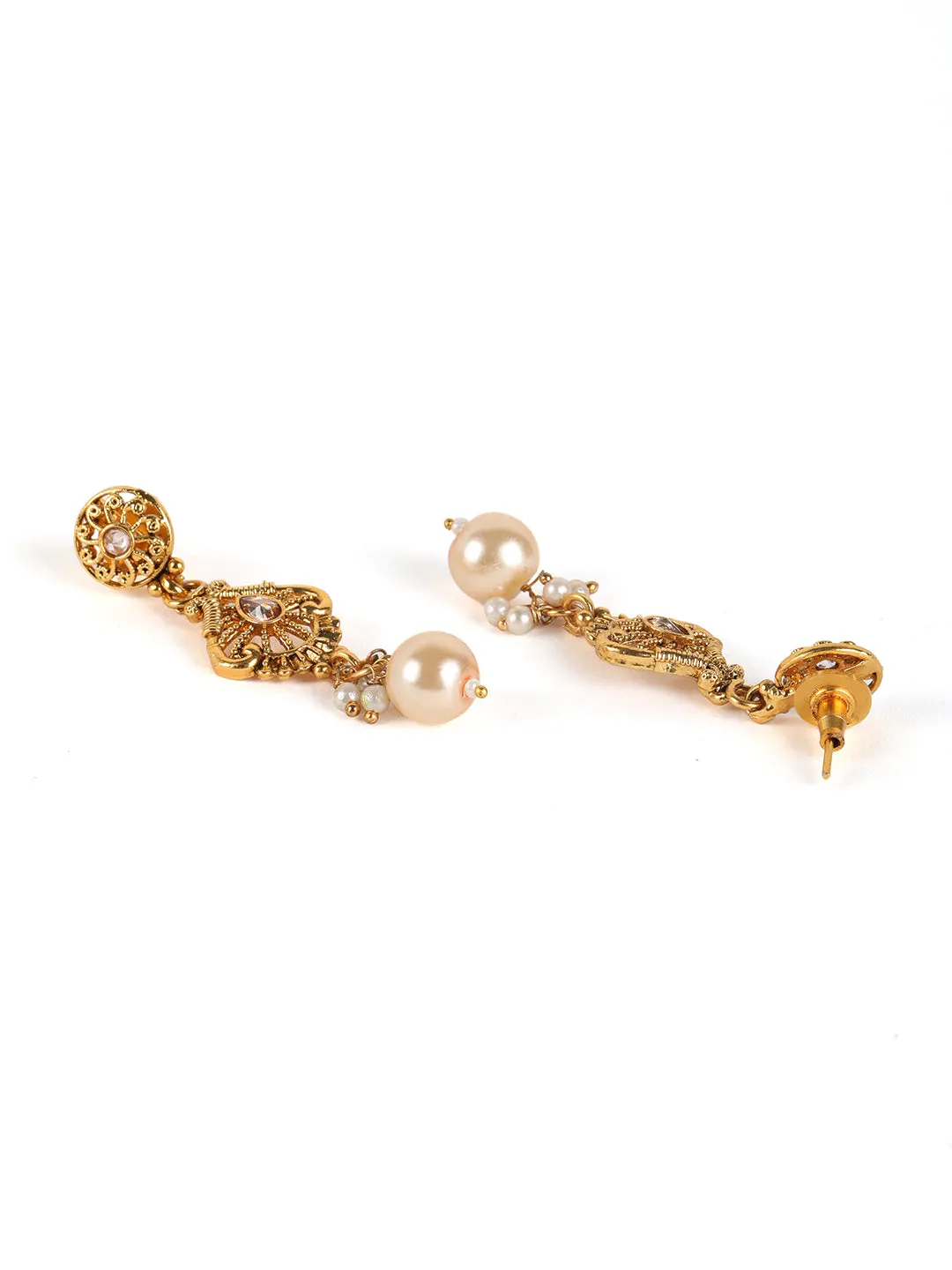 Gold-Plated Handcrafted Traditional Jewellery Set