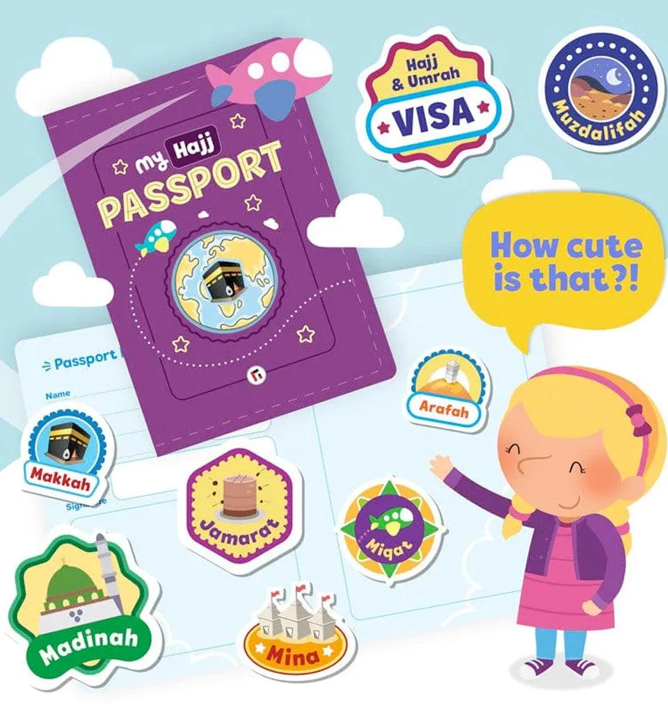 Hajj & Umrah Activity Book (Little Kids)