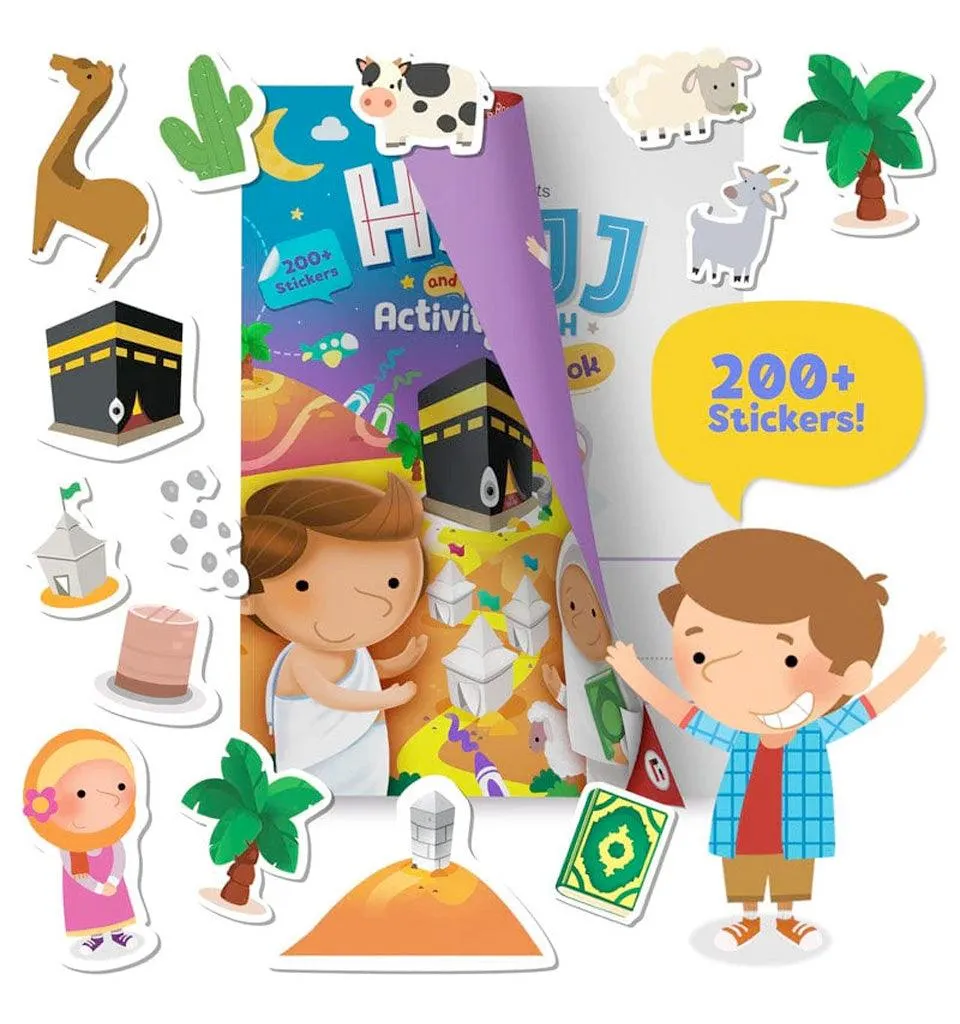 Hajj & Umrah Activity Book (Little Kids)