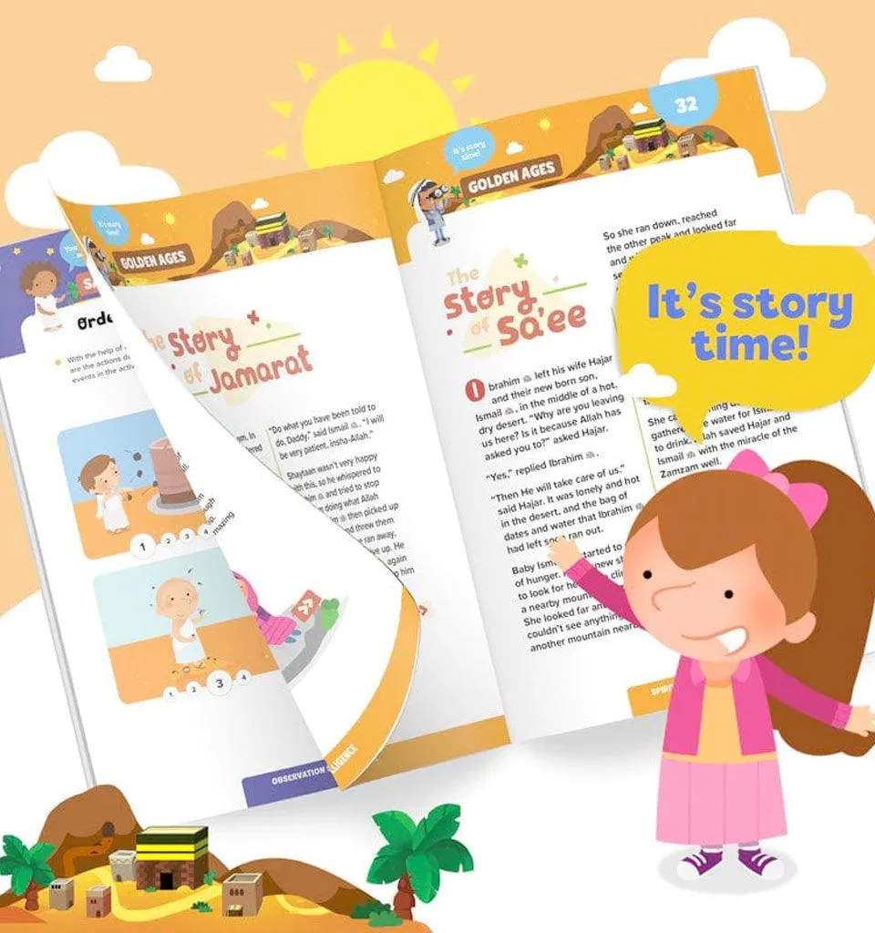 Hajj & Umrah Activity Book (Little Kids)