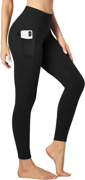 Heathyoga Women's Yoga Pants Leggings with Pockets for Women High Waist Yoga Pants with Pockets Workout Leggings Tights