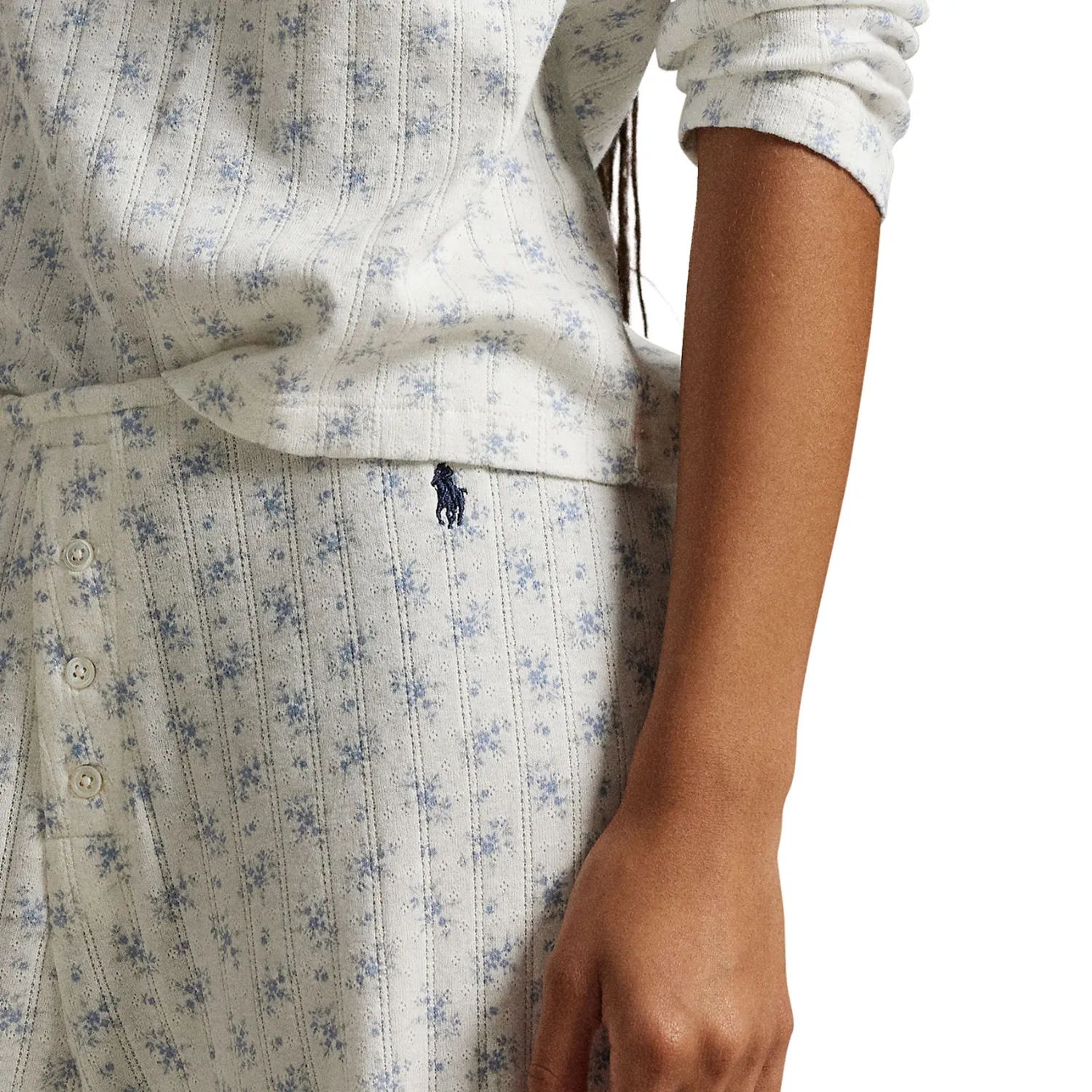 Henley   Wide Leg Sleep Set (Colby Floral)