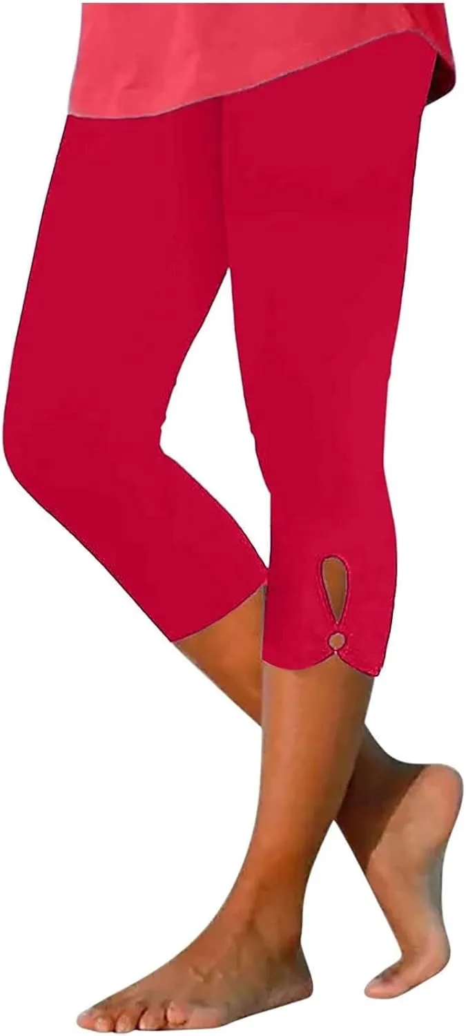 High Waisted Leggings for Women Lightweight Workout Yoga Pant Stretch Comfy Breathable Running Athletic Gym Trousers
