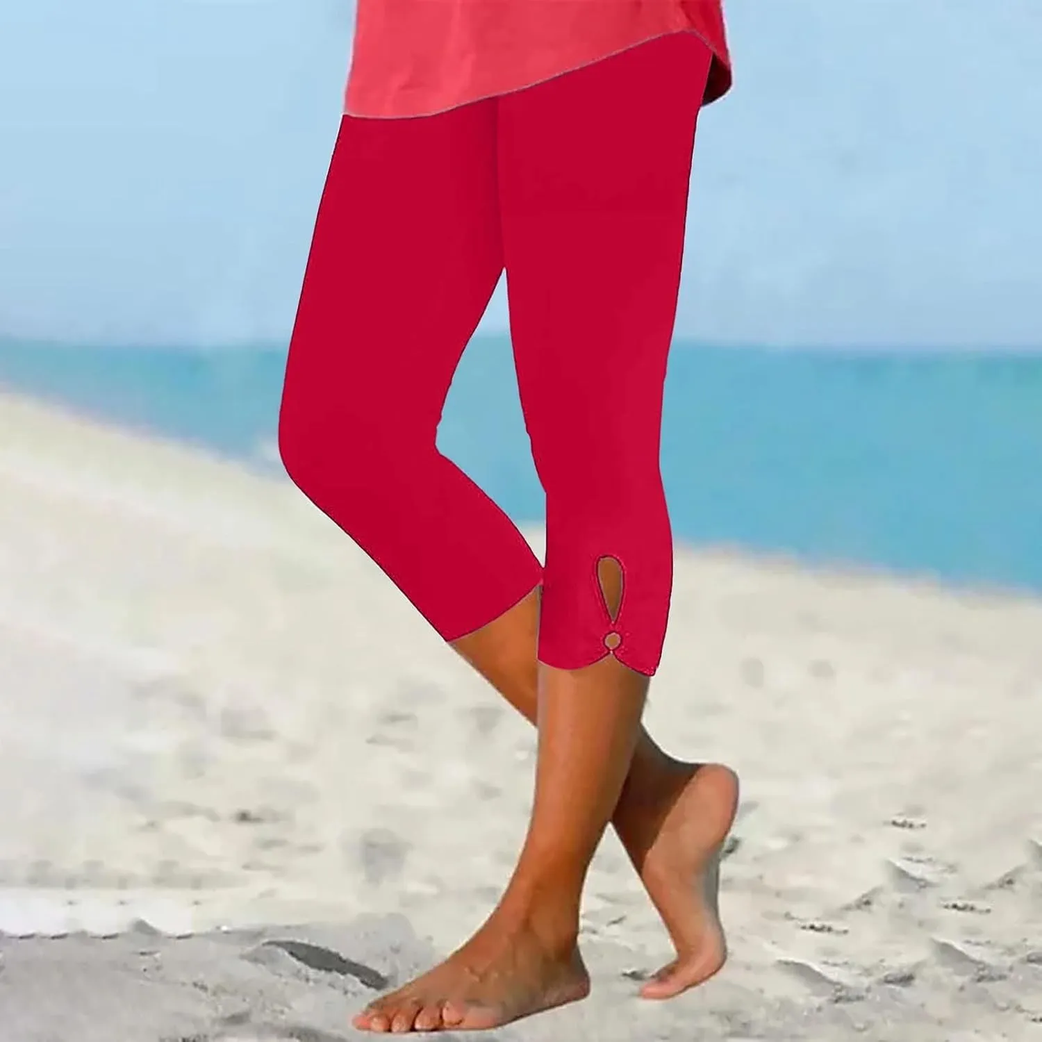 High Waisted Leggings for Women Lightweight Workout Yoga Pant Stretch Comfy Breathable Running Athletic Gym Trousers
