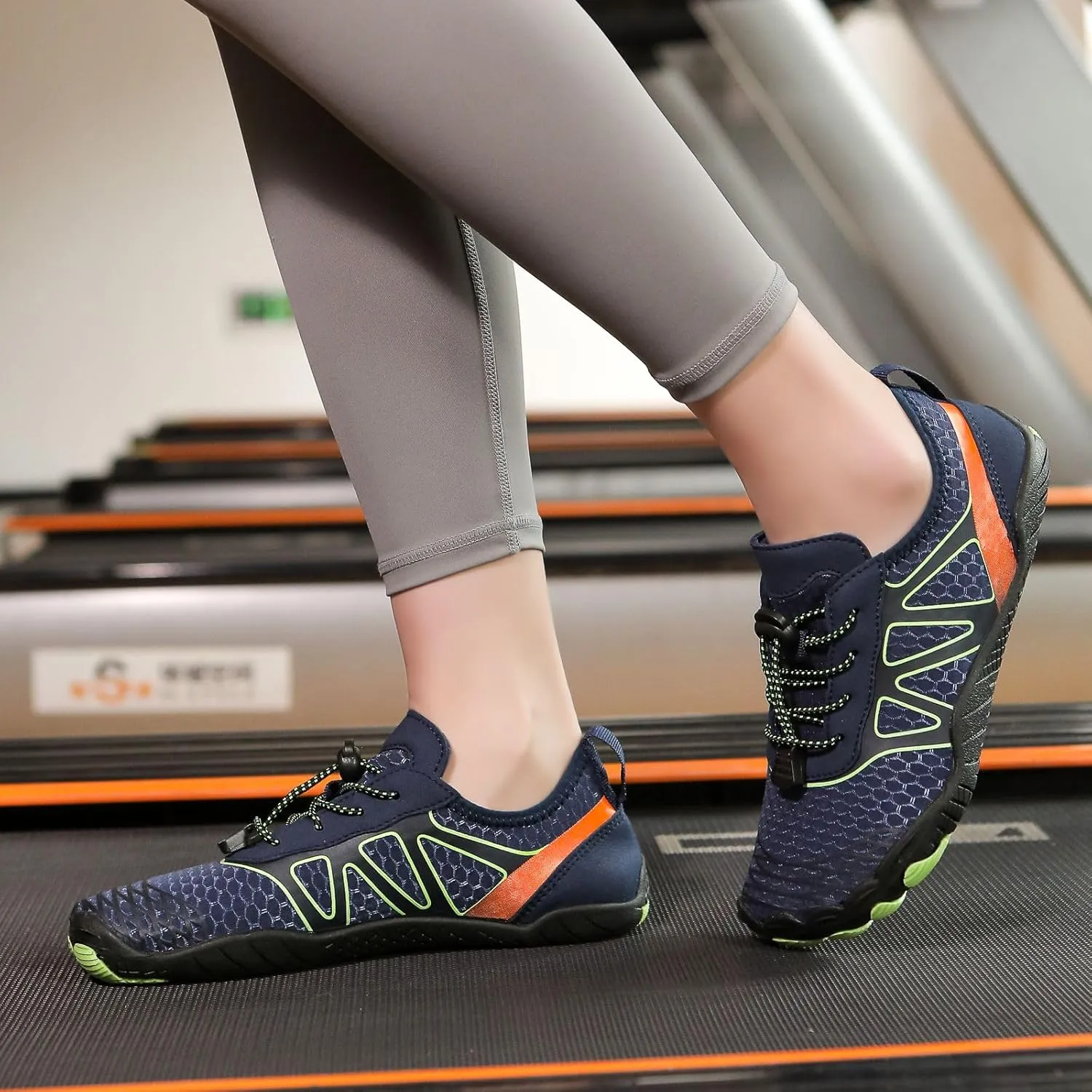 Hike Barefoot Shoes Women Wide Toe Box Healthy Hiking Water Shoes with Arch Support for Women Walking Wide Toe Box Non-Slip Outdoor Sports Zero Drop Shoe Walking Outdoor Breathable Footwear