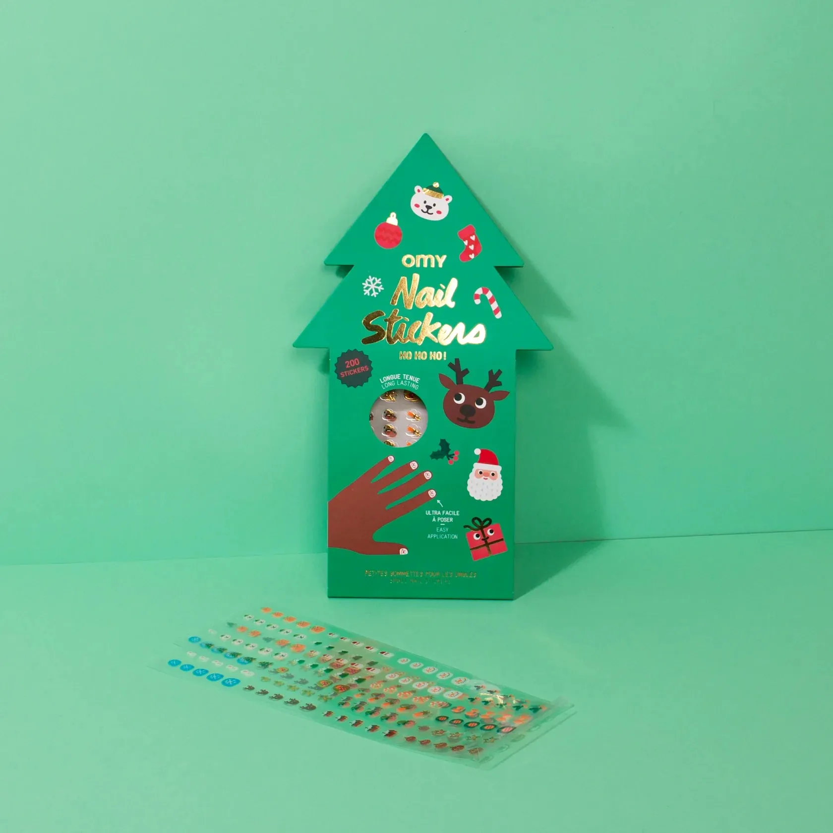 Ho Ho Ho! Nail Stickers