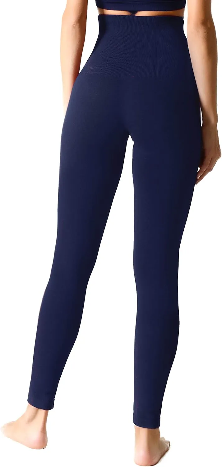 ICONOFLASH Women's High Waist Control Top Compression Leggings