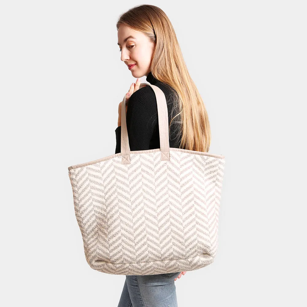 iLLASPARKZ Herringbone Tote Bag