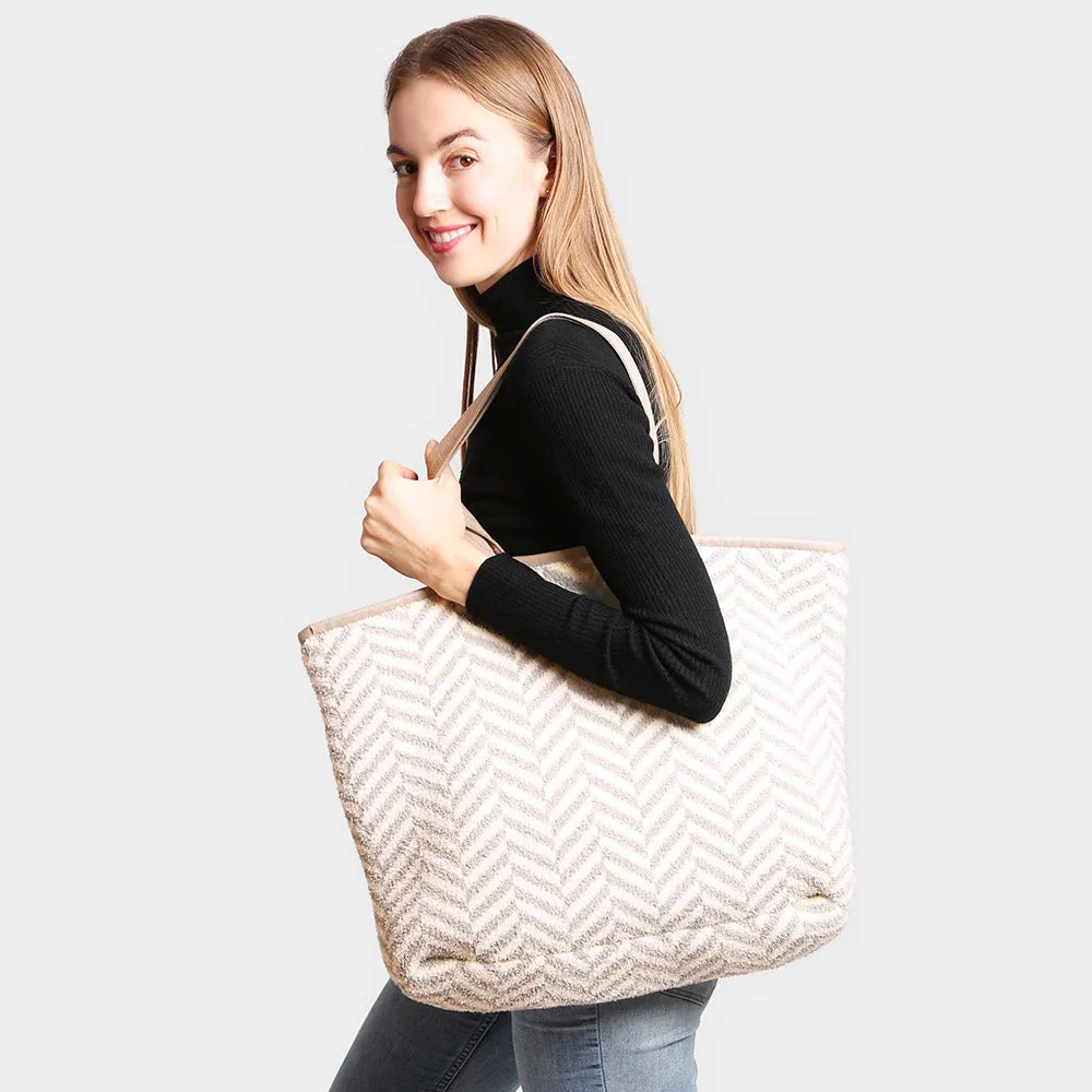 iLLASPARKZ Herringbone Tote Bag