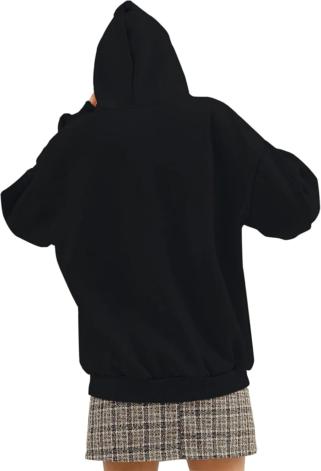 KEEVICI Women's Cute Sweatshirts Skateboarding Frog Long Sleeve Cotton Hoodie Pullover