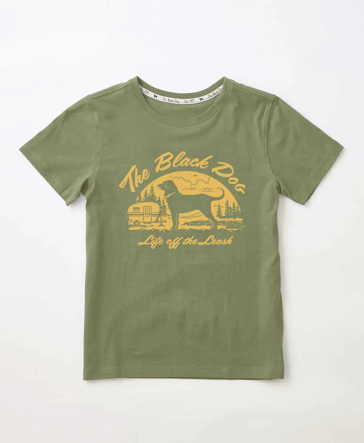 Kids Happiest Camper Shortsleeve Tee