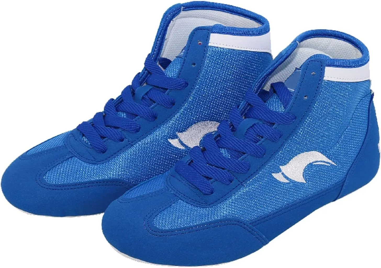 Kids Wrestling Shoes Boys Girls Boxing Shoes High Top Wrestling Training Shoes School Outdoor Fitness Sneakers