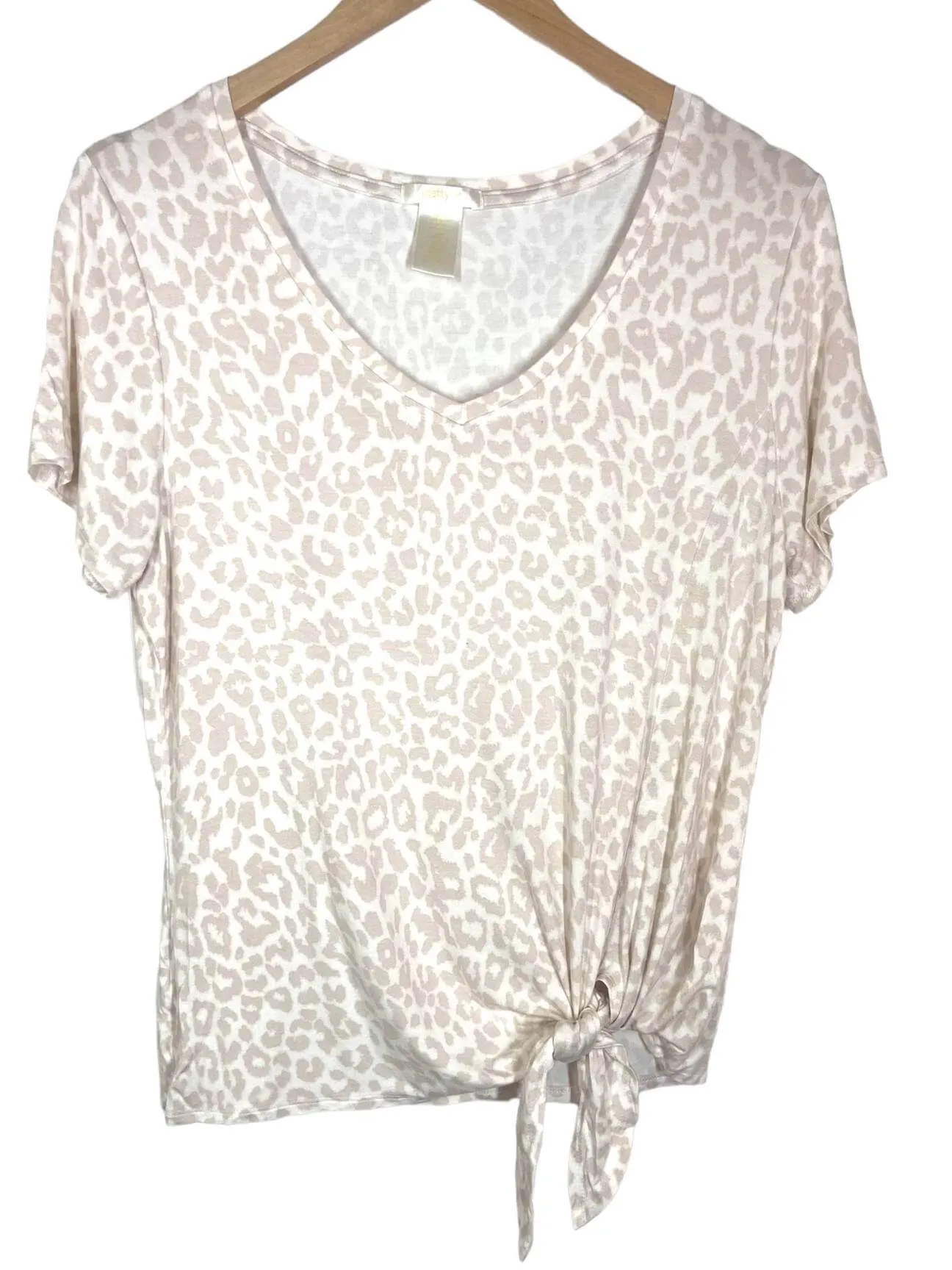 Light Spring Cheetah Print Tee
