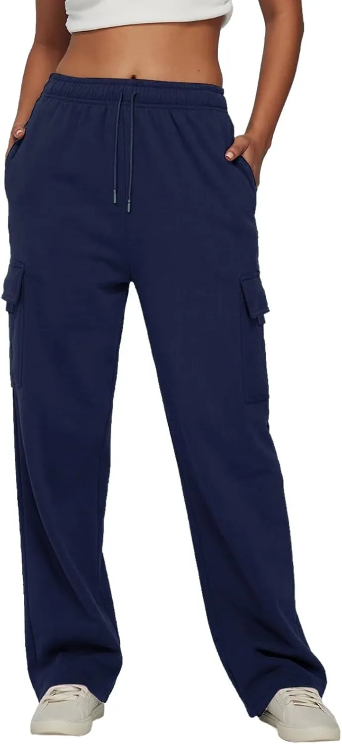 Linen Pants for Men Solid Color Casual Zipper Pocket Colorblock Loose Comfy Sweatpants Trousers for Men Green