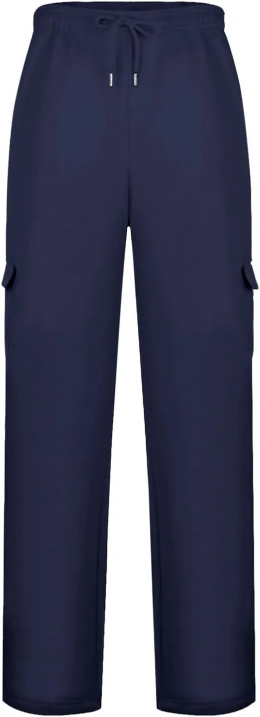 Linen Pants for Men Solid Color Casual Zipper Pocket Colorblock Loose Comfy Sweatpants Trousers for Men Green