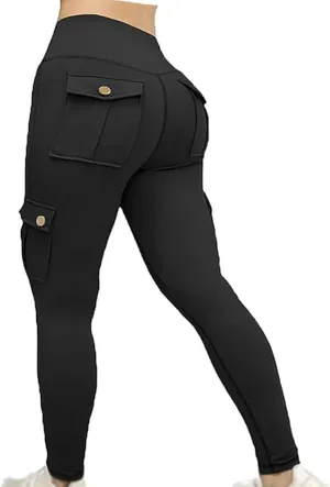 Locruz Pants, Women's high Waist Bodybuilding Butt Lifting Trousers, Tummy Control Stretch Sweatpants