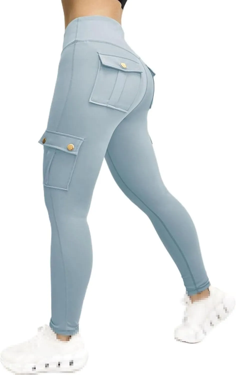 Locruz Pants, Women's high Waist Bodybuilding Butt Lifting Trousers, Tummy Control Stretch Sweatpants