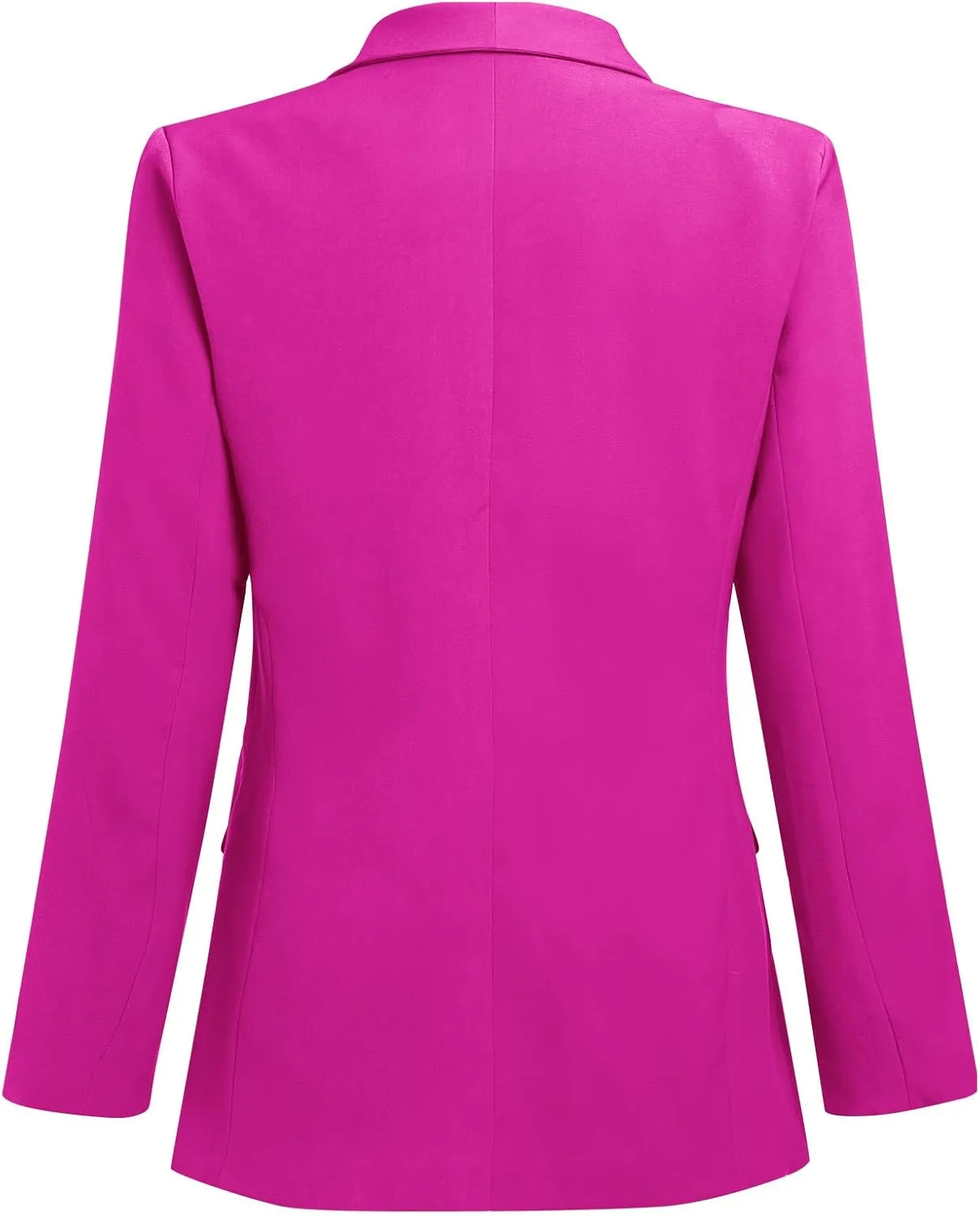Loose Casual Blazer for Women Black Business Work Office Suit Jacket with Pocket Fall Lapel Collar Open Front Blazers