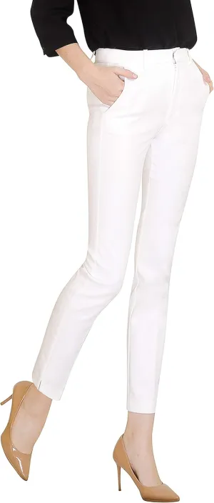 Marycrafts Women's Work Ankle Dress Pants Trousers Slacks