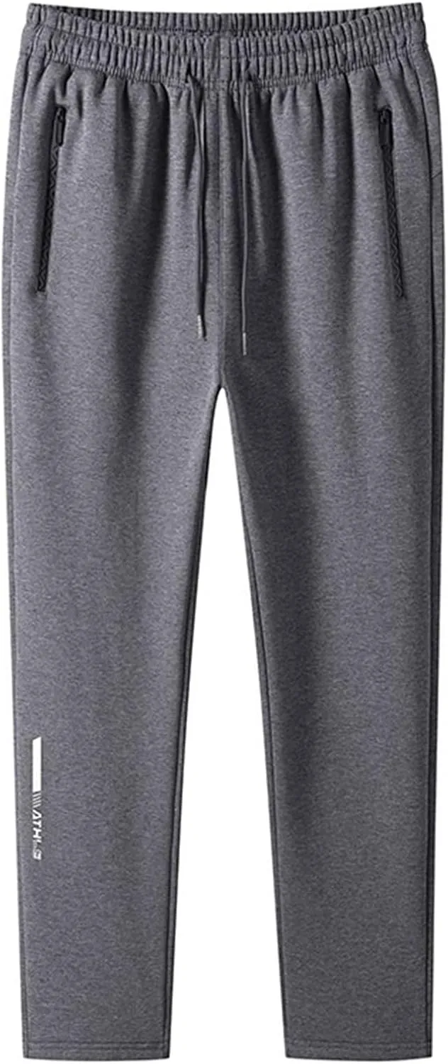 Men's Cargo Combat Work Pant Gym Athletic Jogger uflage Stretchy Sweatpant Cuffed Hem Pant Elastic Chino