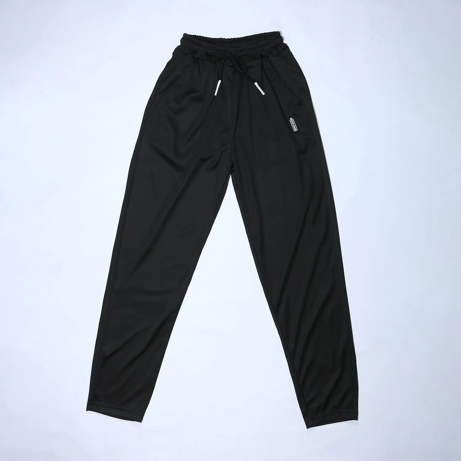 Men's Cargo Pants Casual Linen Stretchy Elasticated Pant Sweatpant Joggers Loose Running Sports Sweat