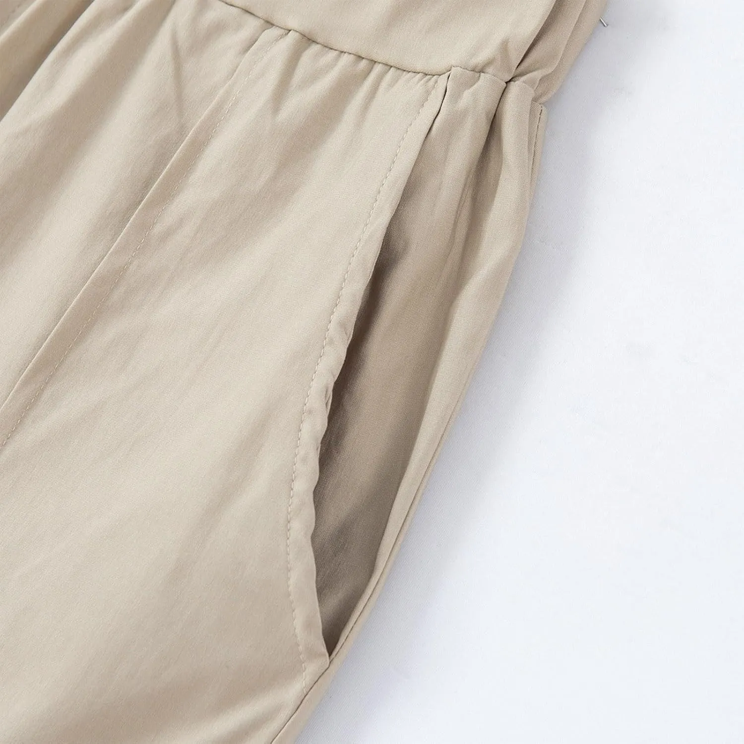 Men's Casual Cargo Chino Trousers Sport Jogging Slim Fit Trousers Linen Pants Men's Straight Tapered Fit Cargo Pants
