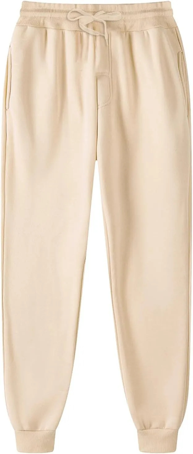 Mens Lightweight Jogging Pant Pockets Lounge Work Joggers Baggy Sport Casual Sweatpants Workwear Pant