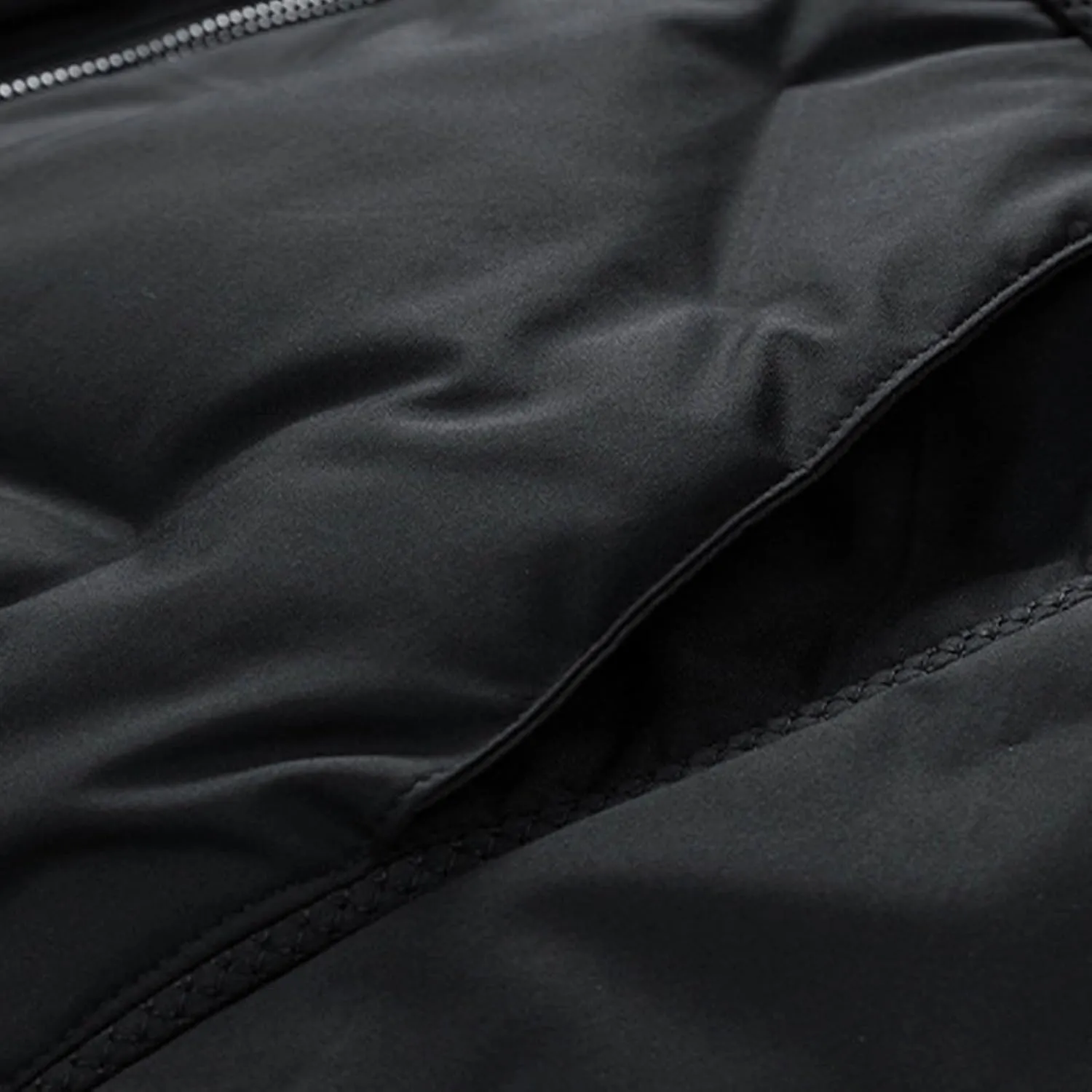 Men's Lightweight Soft Shell Jacket Winter Warm Casual Varsity Bomber Jacket Coat Trendy Long Sleeve Down Jackets
