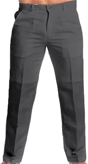 Men's Summer Linen Pants Classic Regular Fit Modern Relaxed Lightweight Dress Casual Pants for Everyday Wear