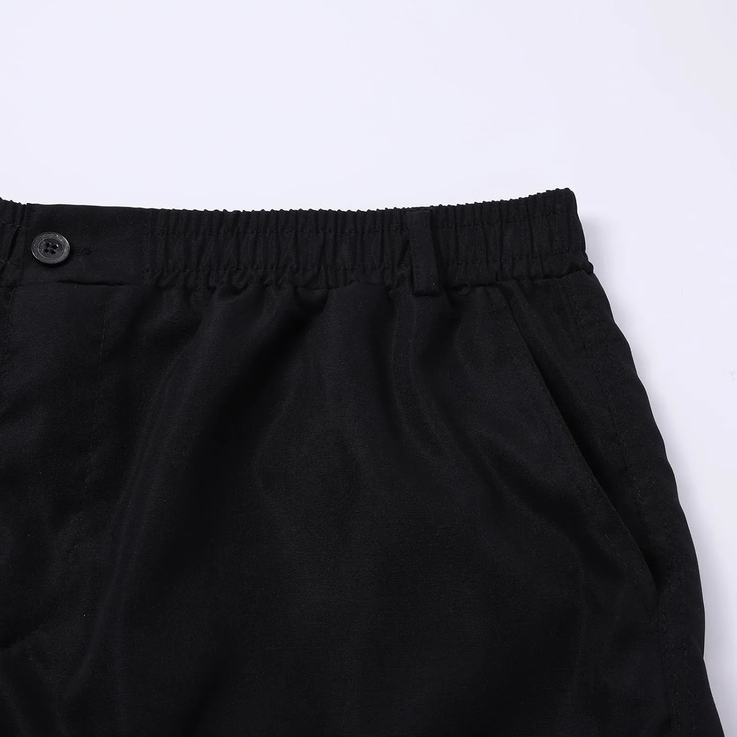 Mens Zip Joggers Pants Mens Fashion Casual Loose Cotton Plus Size Pocket Elastic Waist Pants Trousers Stretch