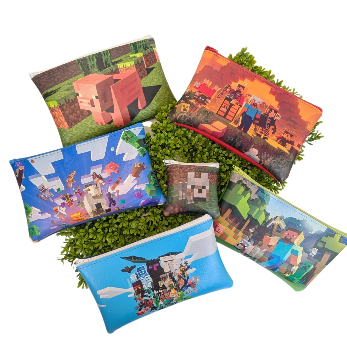 Minecraft Zipper Bags
