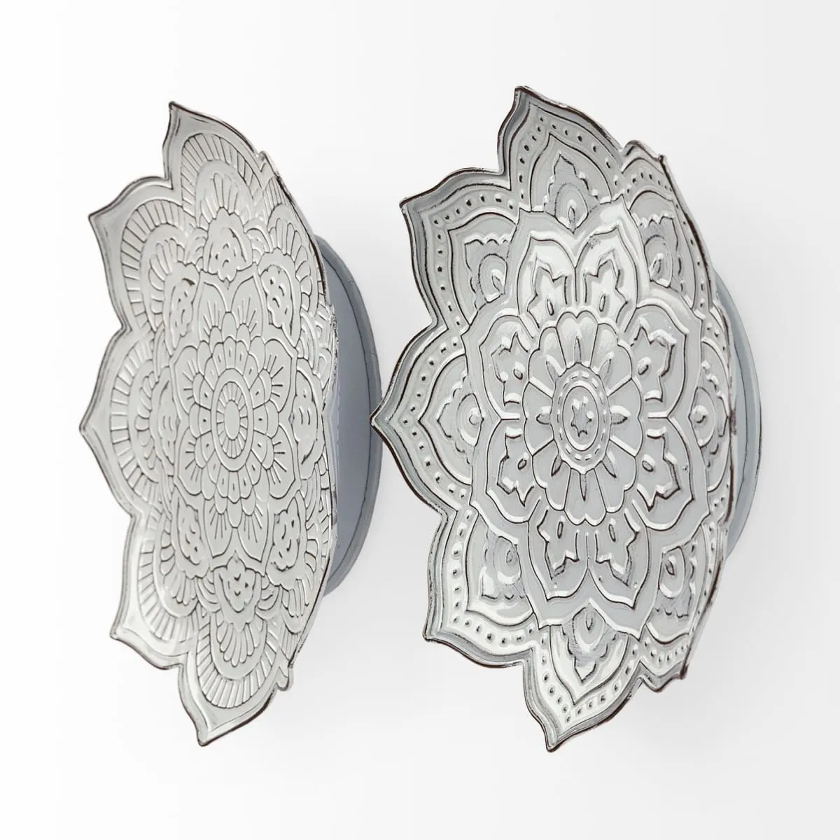 Miranda Wall Decor White Metal