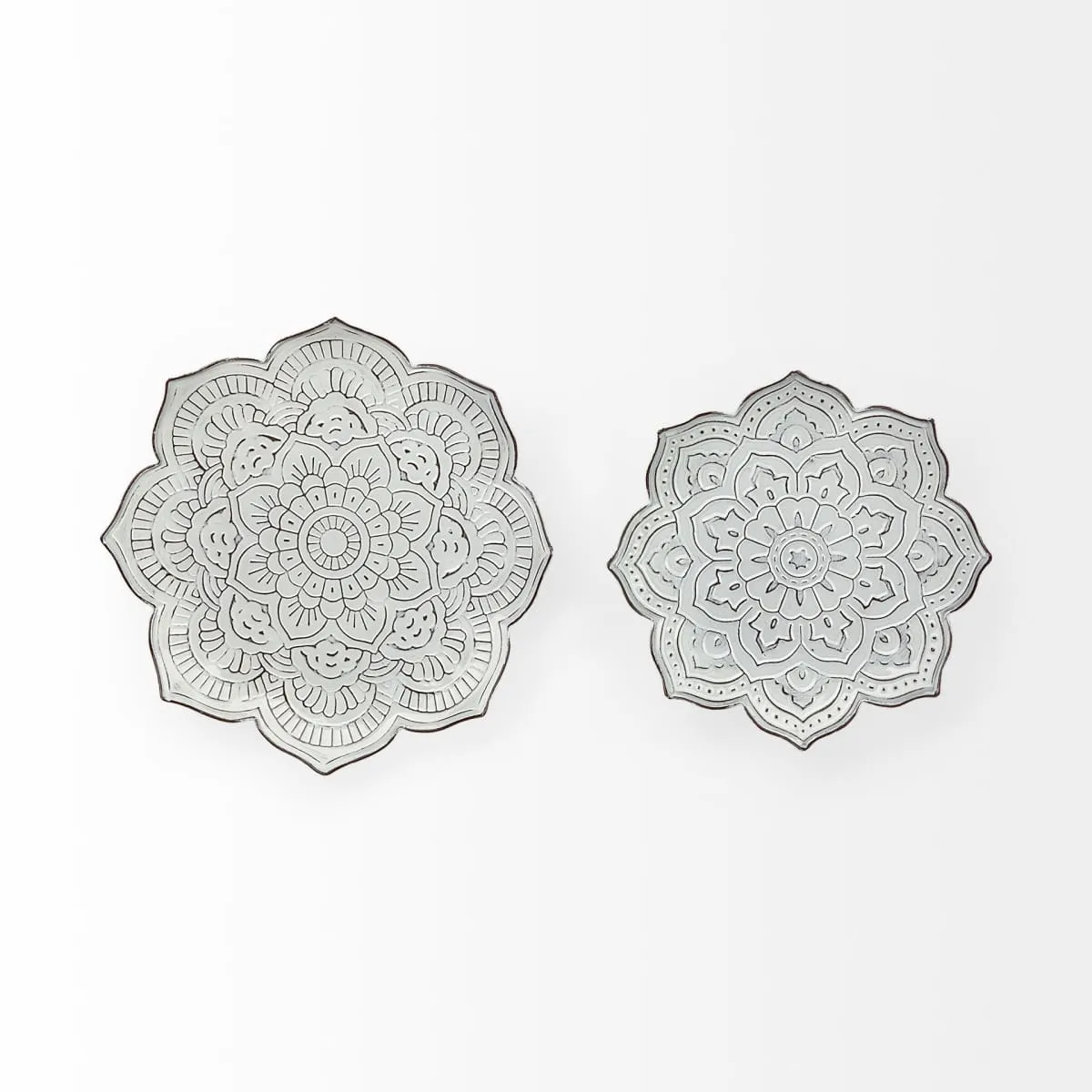 Miranda Wall Decor White Metal