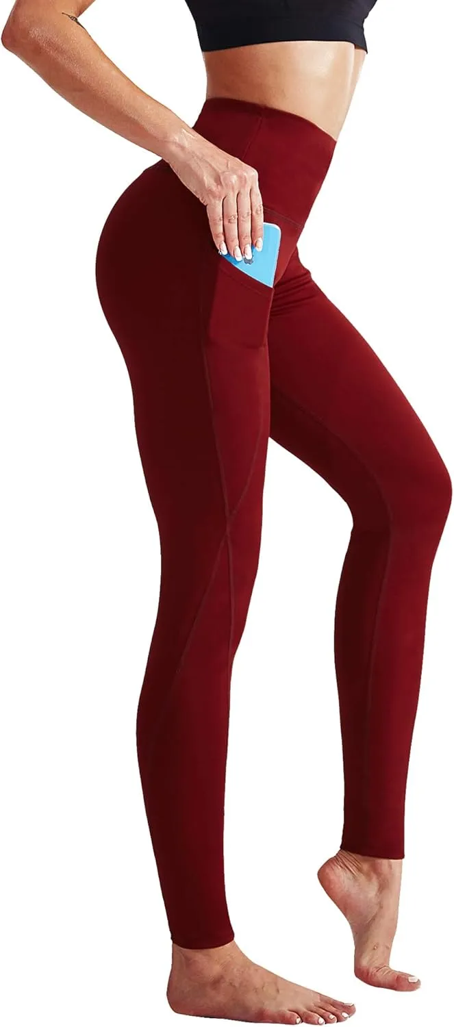NELEUS High Waist Running Workout Leggings for Yoga with Pockets