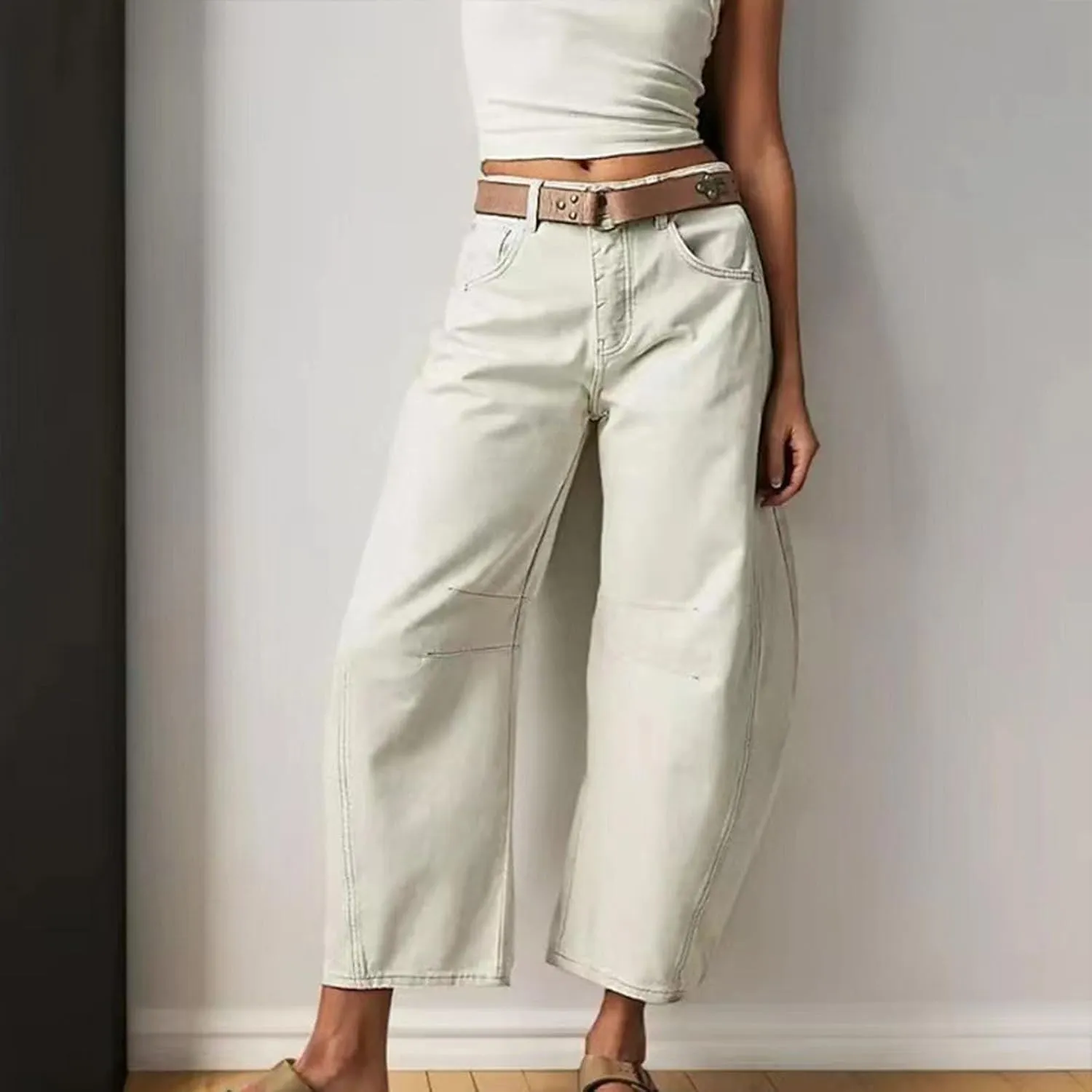 Oprah's Favorite Jeans Pants 2025, Tummy Control Wide Leg Trousers, Chiccurva Petite Jeans, High Waisted Cropped Denim Pants