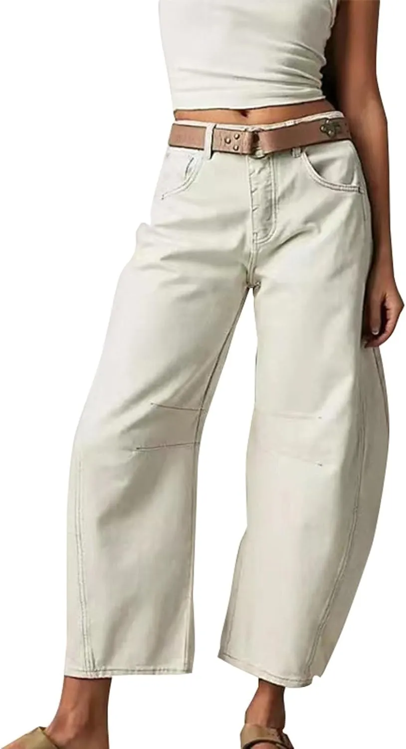 Oprah's Favorite Jeans Pants 2025, Tummy Control Wide Leg Trousers, Chiccurva Petite Jeans, High Waisted Cropped Denim Pants