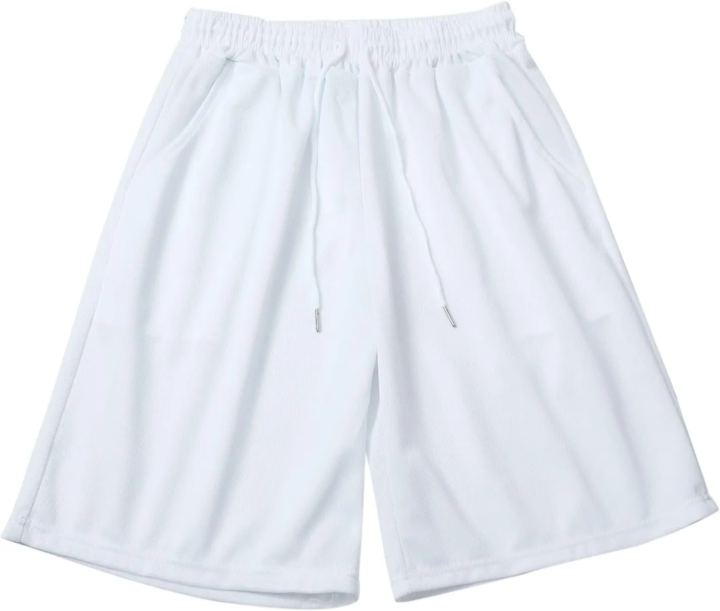 Oversized Athletic Shorts for Men Workout Gym Running Jogging Shorts Elastic Waist Summer Beach Lounge Short Pants