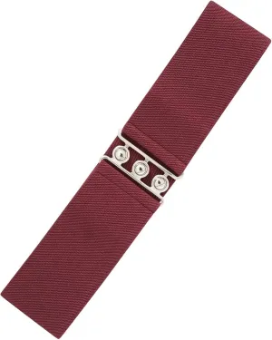 Ro Rox Retro Vintage Belt | Elastic Belt Women's Accessories | 50s Nurse Belt | Waist Belts For Women & Ladies