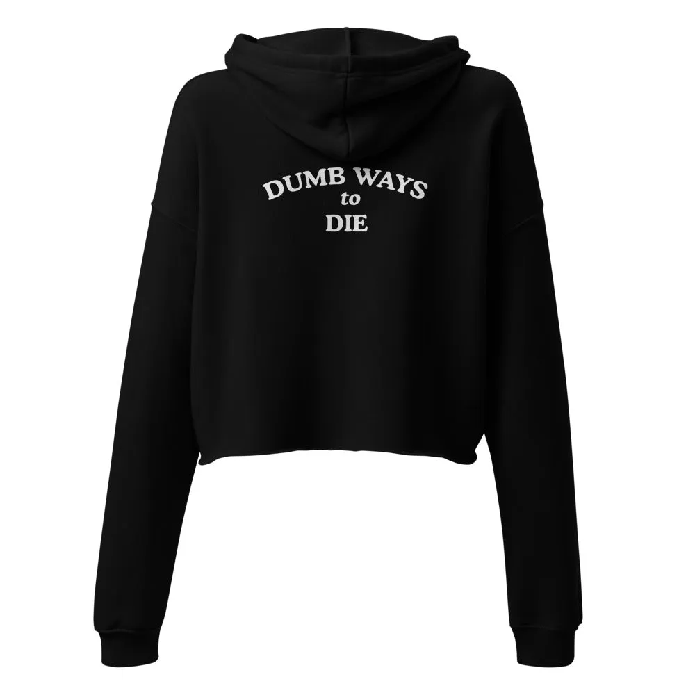 Run Like Crazy (Numpty) - Women's Cropped Hoodie