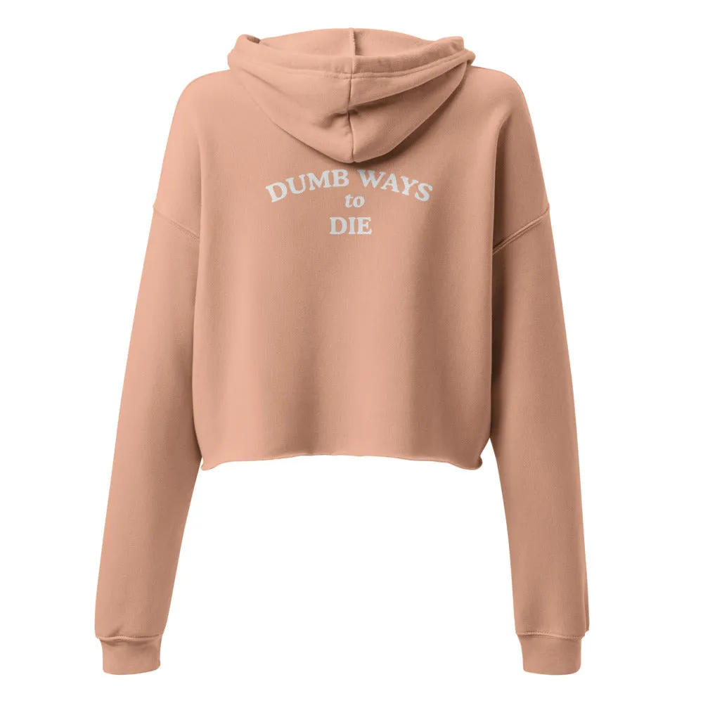 Run Like Crazy (Numpty) - Women's Cropped Hoodie