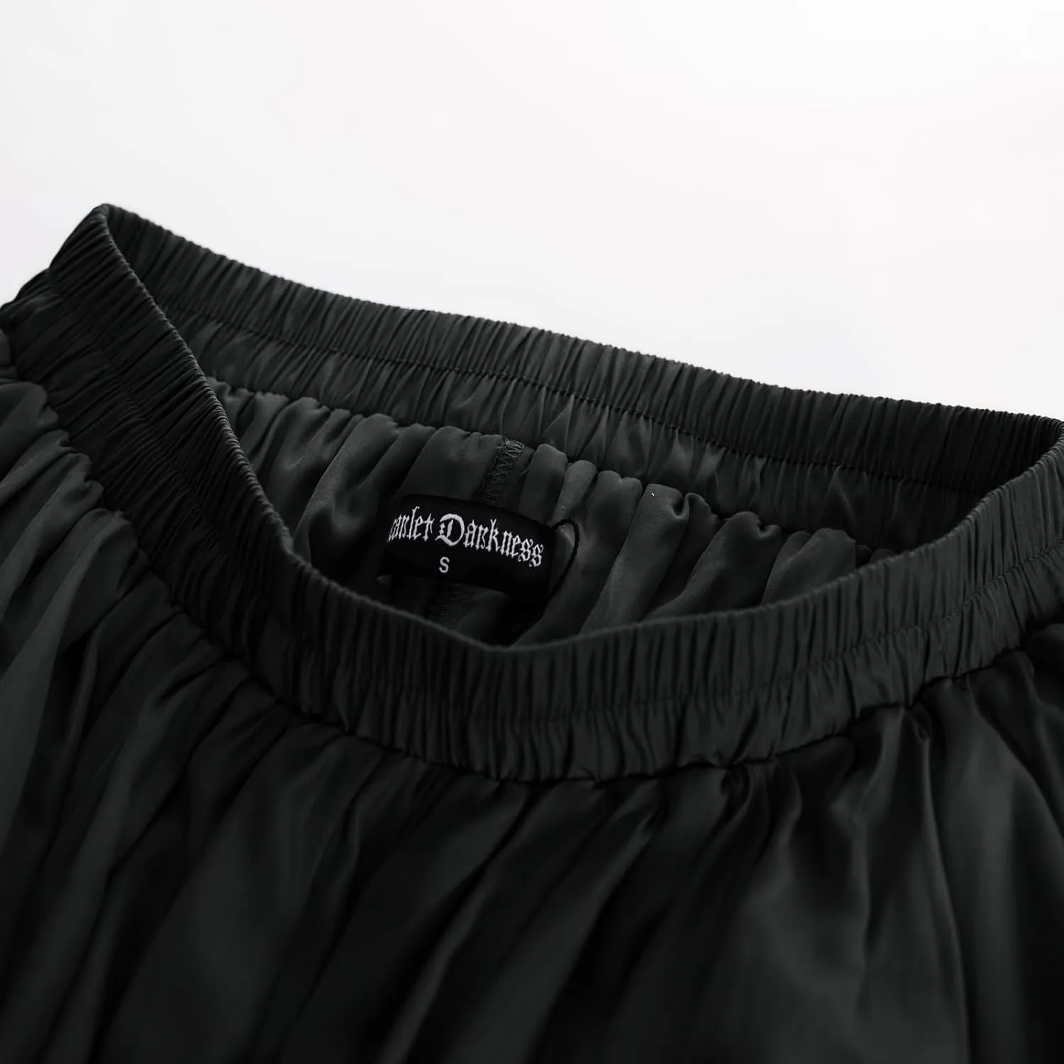 Scarlet Darkness Renaissance Skirts for Women Double Layered Long Skirt with Pockets