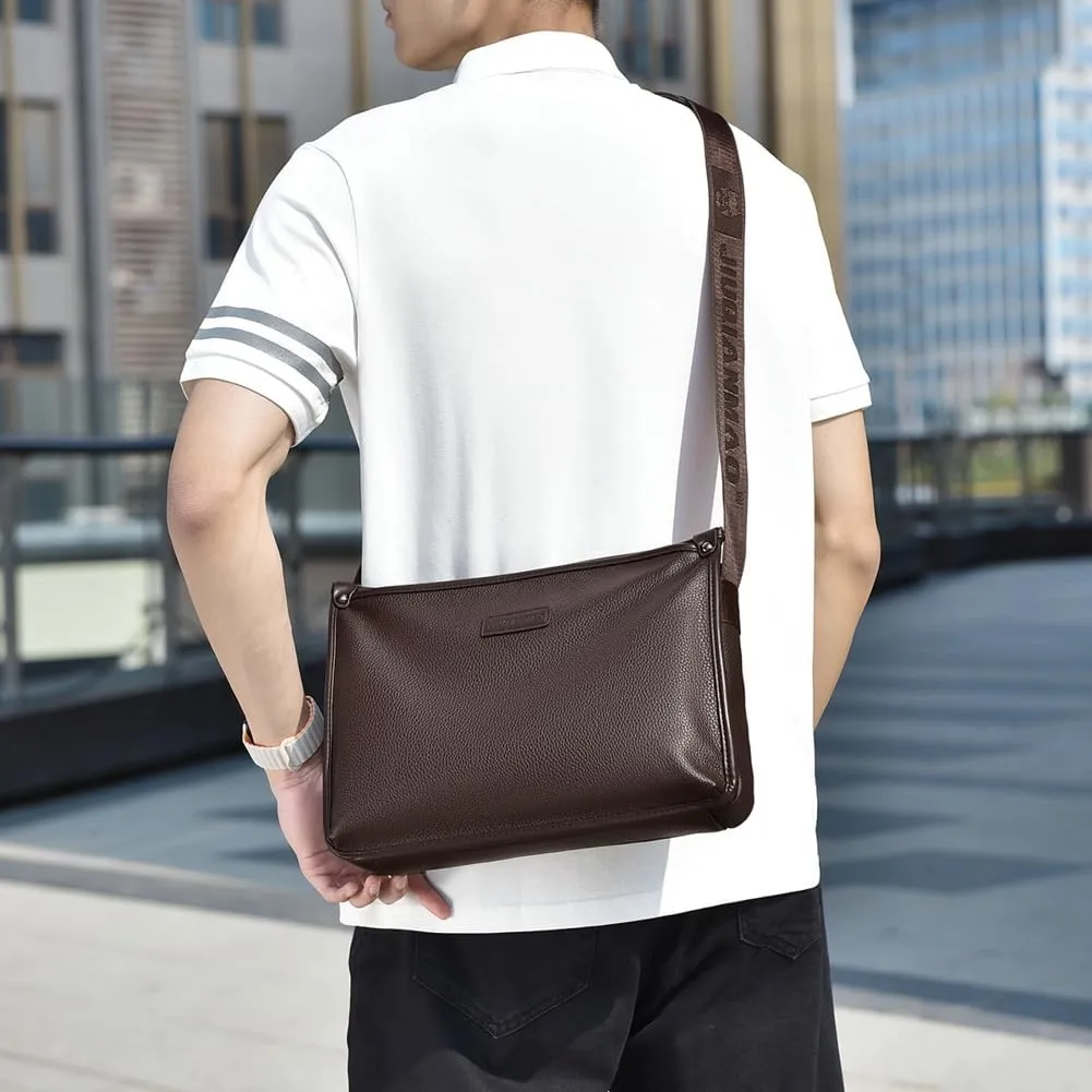 Slouchy PU Leather Crescent Hobo Bags Women Trendy Crossbody Phone Purse Satchels Shoulder Bag Top-handle Nylon Tote Handbag