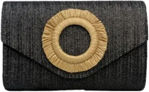 Straw Clutch Purses for Women Vintage Summer Straw Beach Bag Envelope Evening Clutch Handbags for Formal Party Wedding 2025