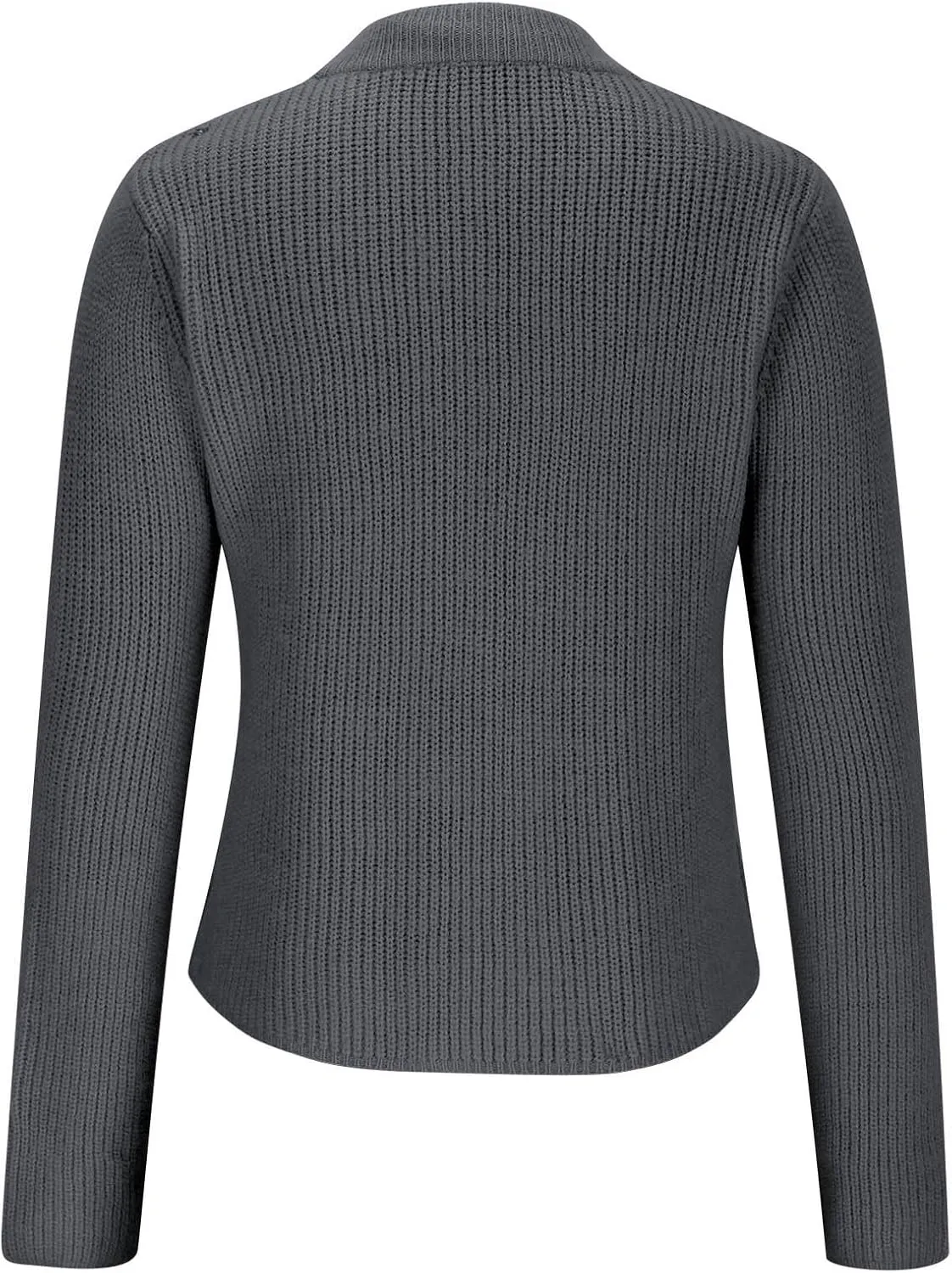 TANGNADE Women's Bow Tie Front Cardigan Sweaters Chunky Knit Long Sleeve Trendy Fall Winter Cropped Outwear Jacket Coats