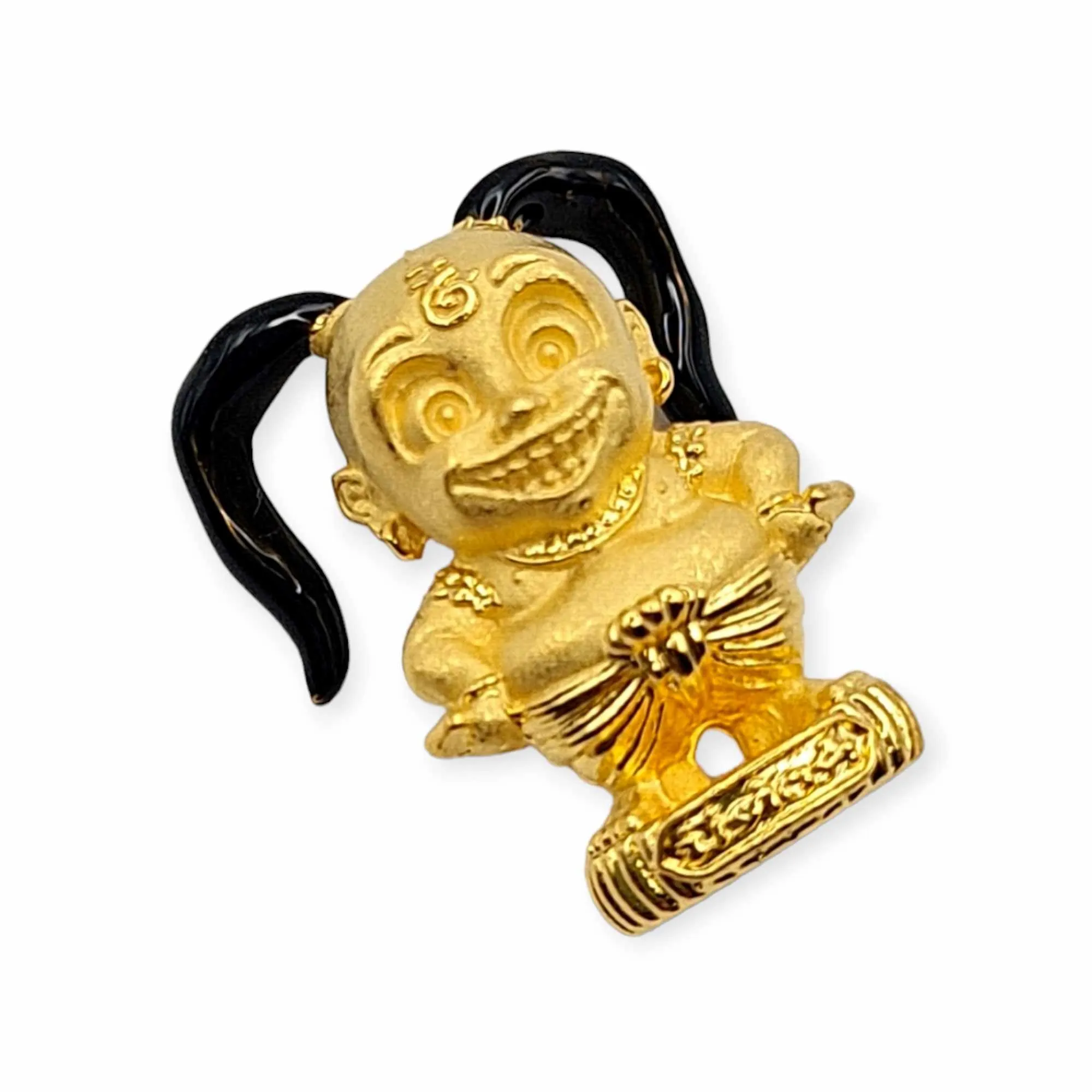Thai amulet kumanthong sethtee meetung Lp Neankeaw bring wealth grant wishes