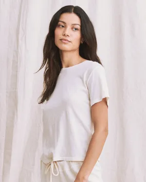 The Little Tee. -- Washed White