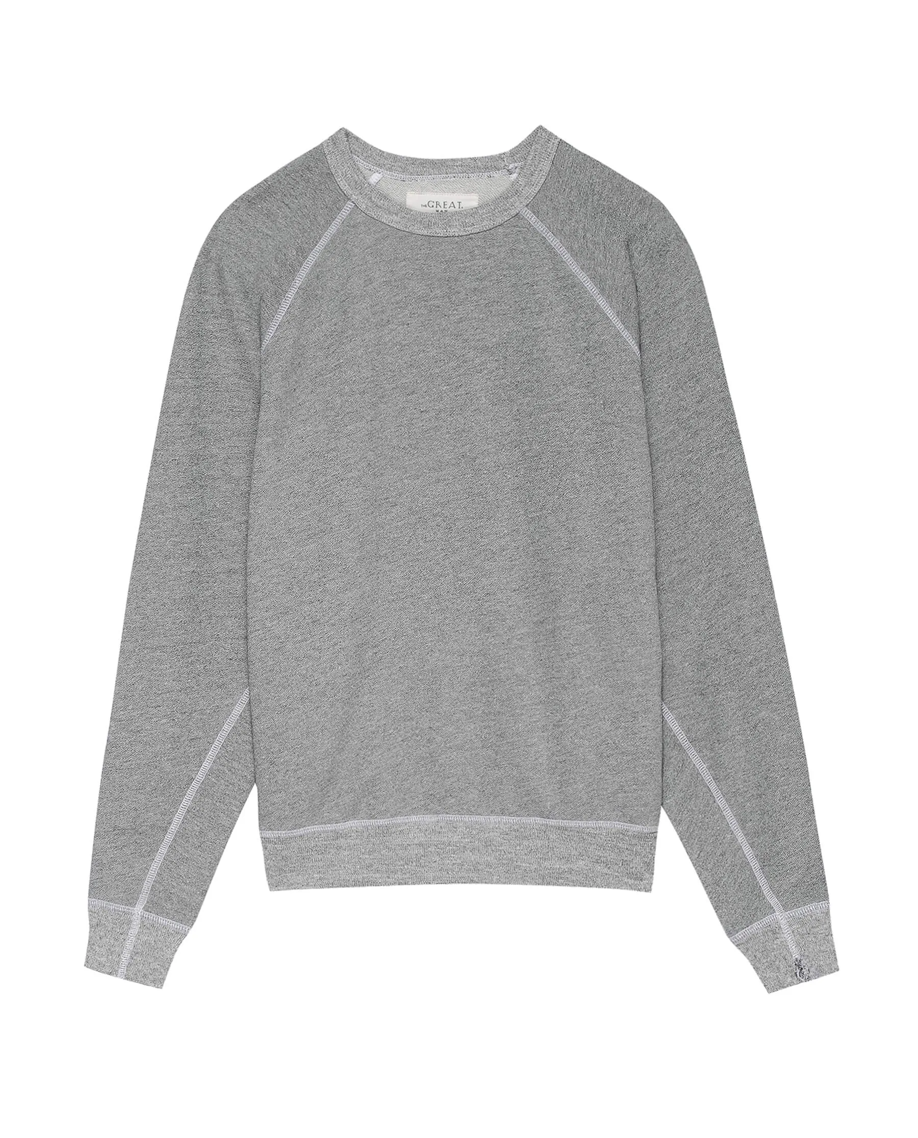 The Men's College Sweatshirt. -- VARSITY GREY