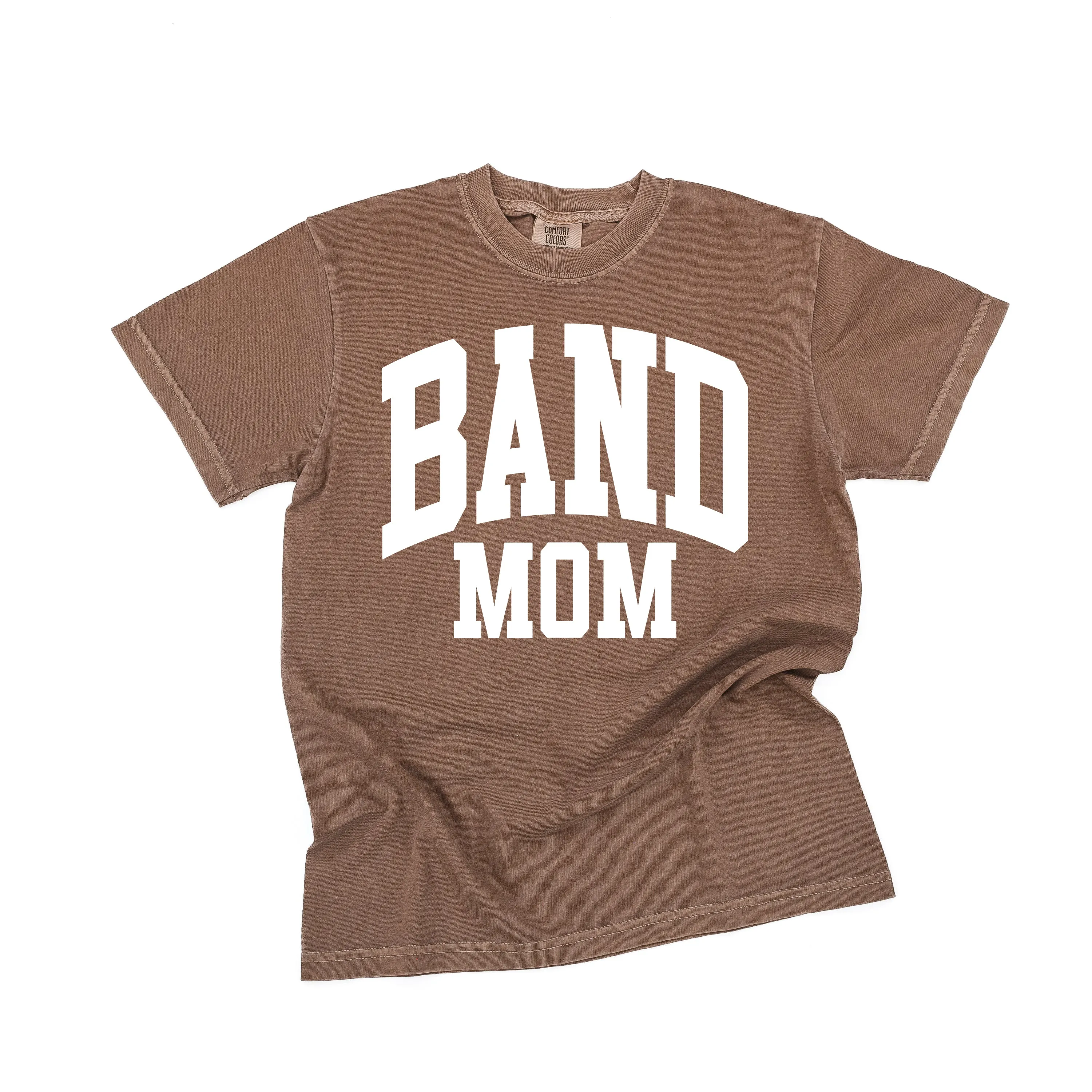 Varsity Style - BAND MOM - SHORT SLEEVE COMFORT COLORS TEE