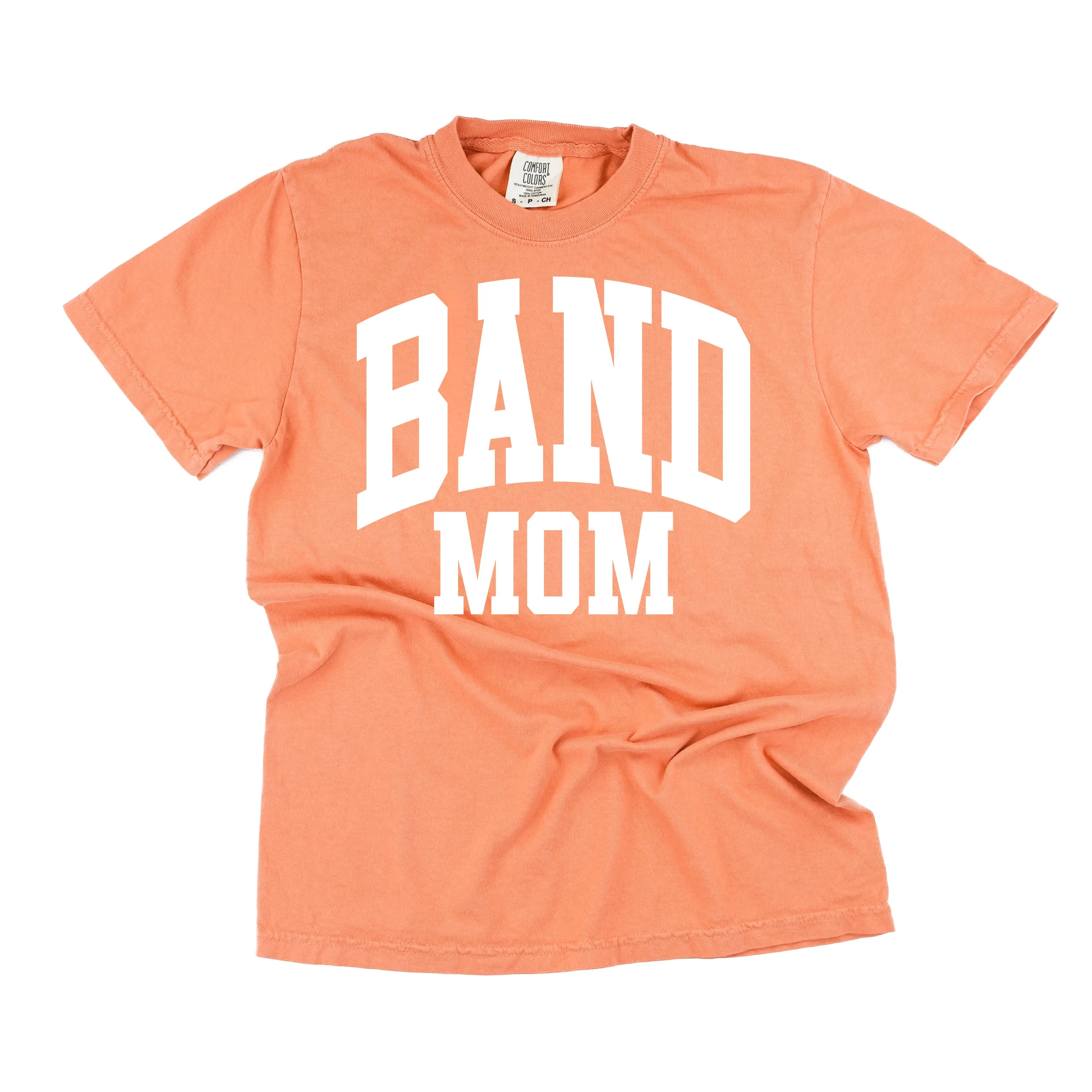 Varsity Style - BAND MOM - SHORT SLEEVE COMFORT COLORS TEE